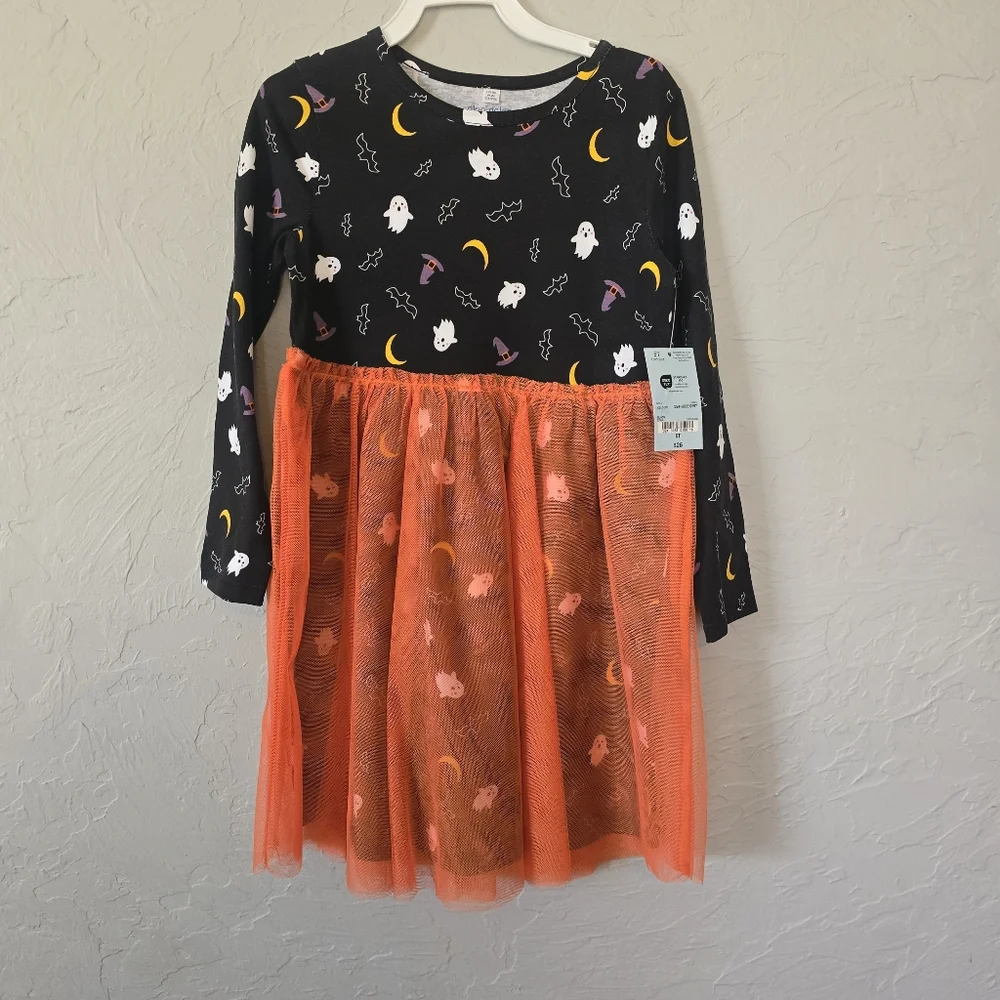 Okie Dokie Girls 5T One Piece Halloween Dress Outfit, New With Tags!